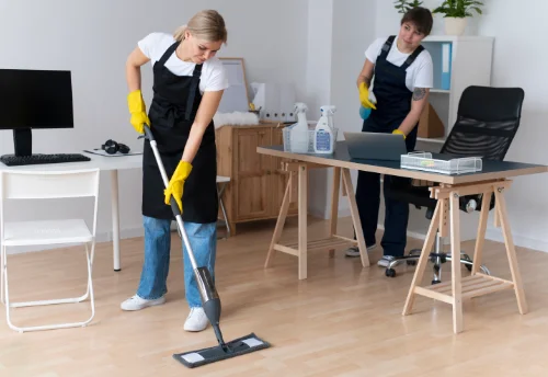 Nettoyage de bureau professionnel à Jonquières-Saint-Vincent